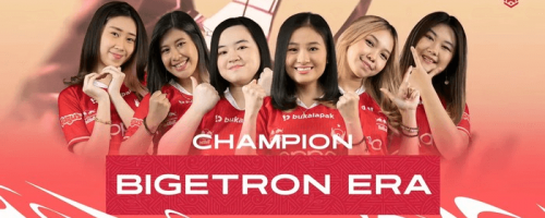 Bekuk GPX Basreng Bigetron Juara MLBB Women's Invitational 2022